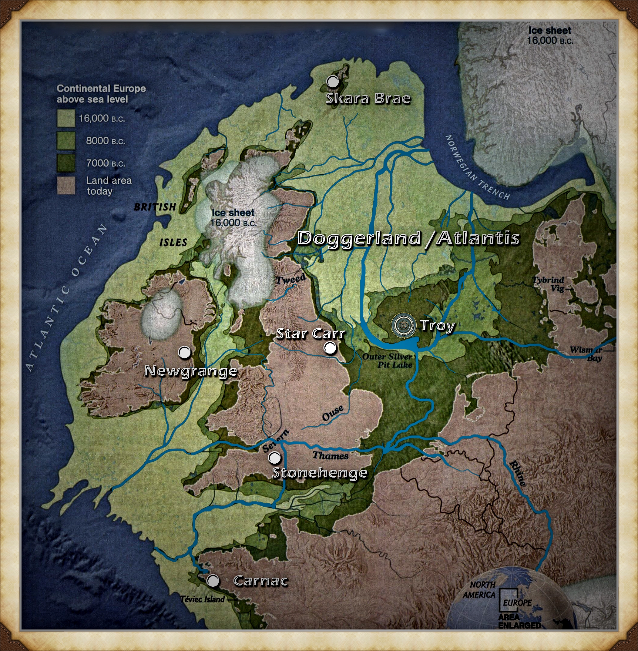 Chapter 4 – Doggerland and the Ice Age
